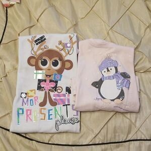 Justice Girls Holiday Shirt Bundle